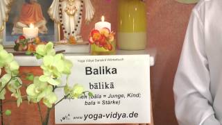 Balika - Mädchen - Sanskrit Wörterbuch