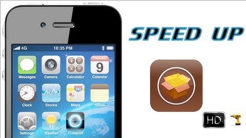 How To Speed Up Your iPhone/iPod 4x Quadruple - Speed Intensifier Jailbreak Tweak