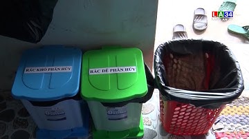 Hiệu quả từ mô hình phân loại rác thải tại hộ gia đình I LONG AN TV