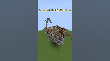 Floating House Time-lapse 🕝#shorts #timelapse #satisfying #minecraft #build