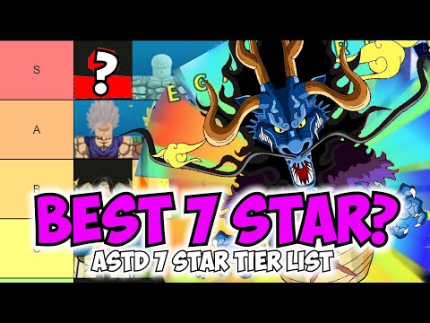 The New Best 7 Stars in ASTD! (All 7 Stars Tier List & Showcases) 