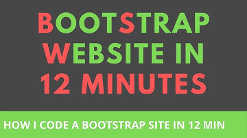 How to create a website using Bootstrap 4