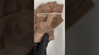 Metallic Chainmail Mesh Spandex Apparel Couture Fabric - Sold By The Yard