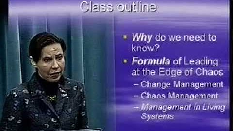 Leading at The Edge of Chaos