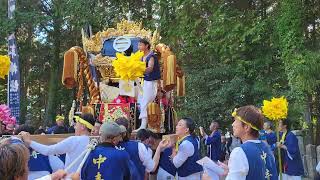 2026 播州秋祭り 土師大年神社 岩部地区・中寺地区練り合わせ
