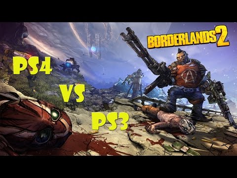 Borderlands 2 - PS4 Vs PS3