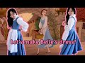 disney belle blue dress pattern Blue Belle Dress, Belle Blut Outfit, Princess Belle Costume from Beaut –  MJcostume main image 1