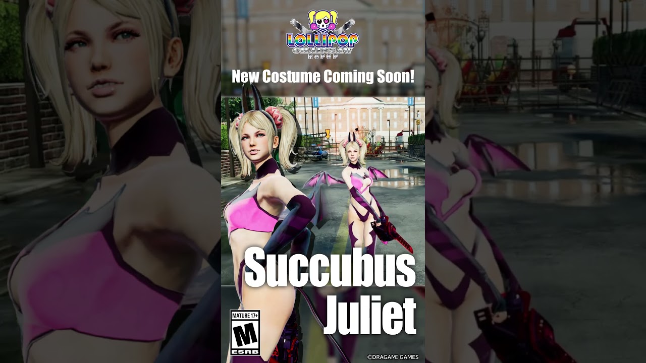 "LOLLIPOP CHAINSAW RePOP" Succubus Juliet Has Arrived! Vol.1 #lollipopchainsawrepop #shorts