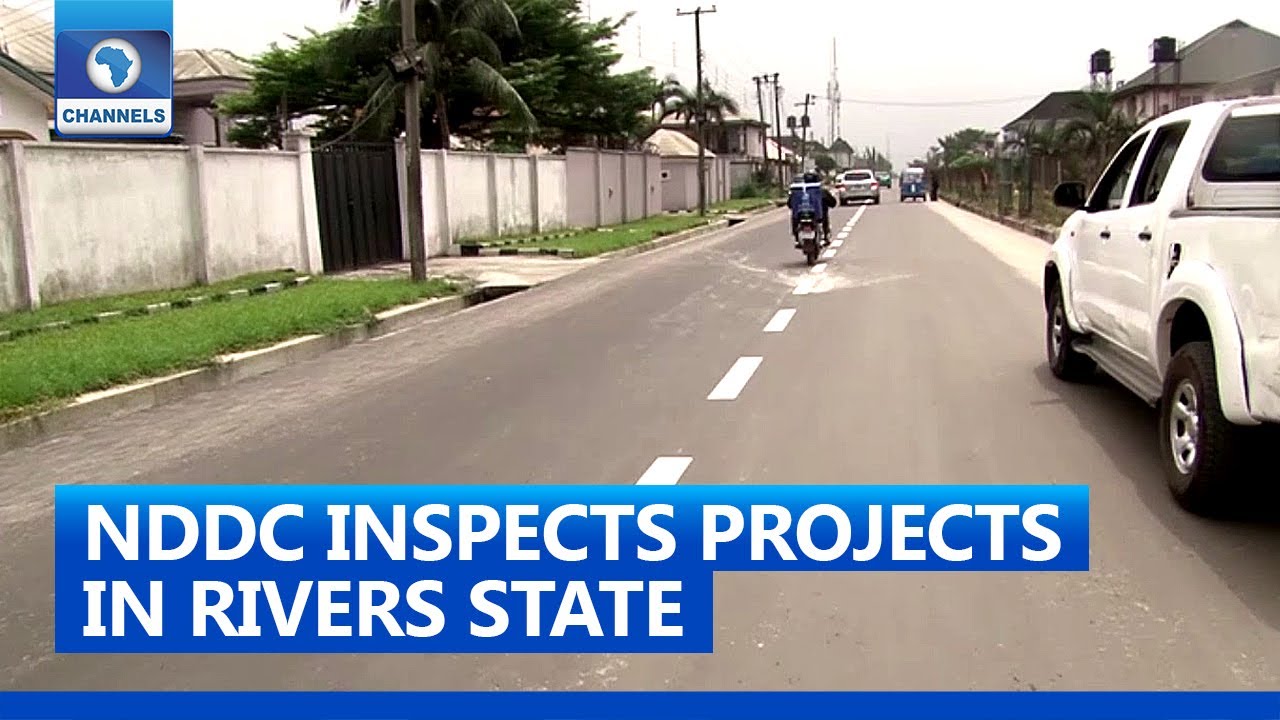 NDDC Inspects Completed Projects In Rivers State - YouTube