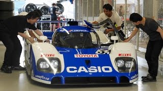 TOYOTA TS010  Exiting the pit   Great V10 Sound