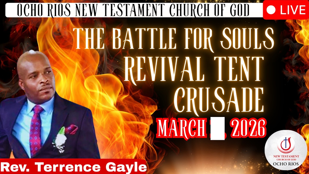 BATTLE FOR SOULS //MONDAY NIGHT //REVIVAL TENT CRUSADE MARCH 9, 2026