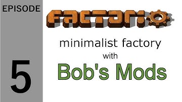Factorio - Minimalist Factory with Bob