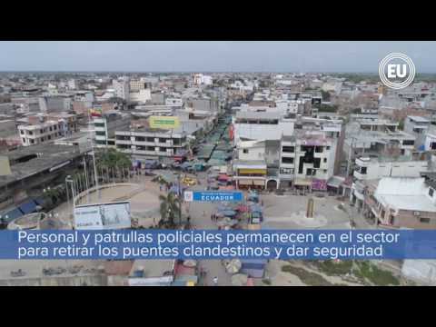Muro que forma parte de parque lineal genera malestar en frontera