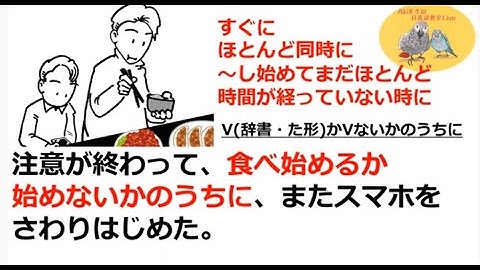 JLPT　N2文法　＃～か～ないかのうちに