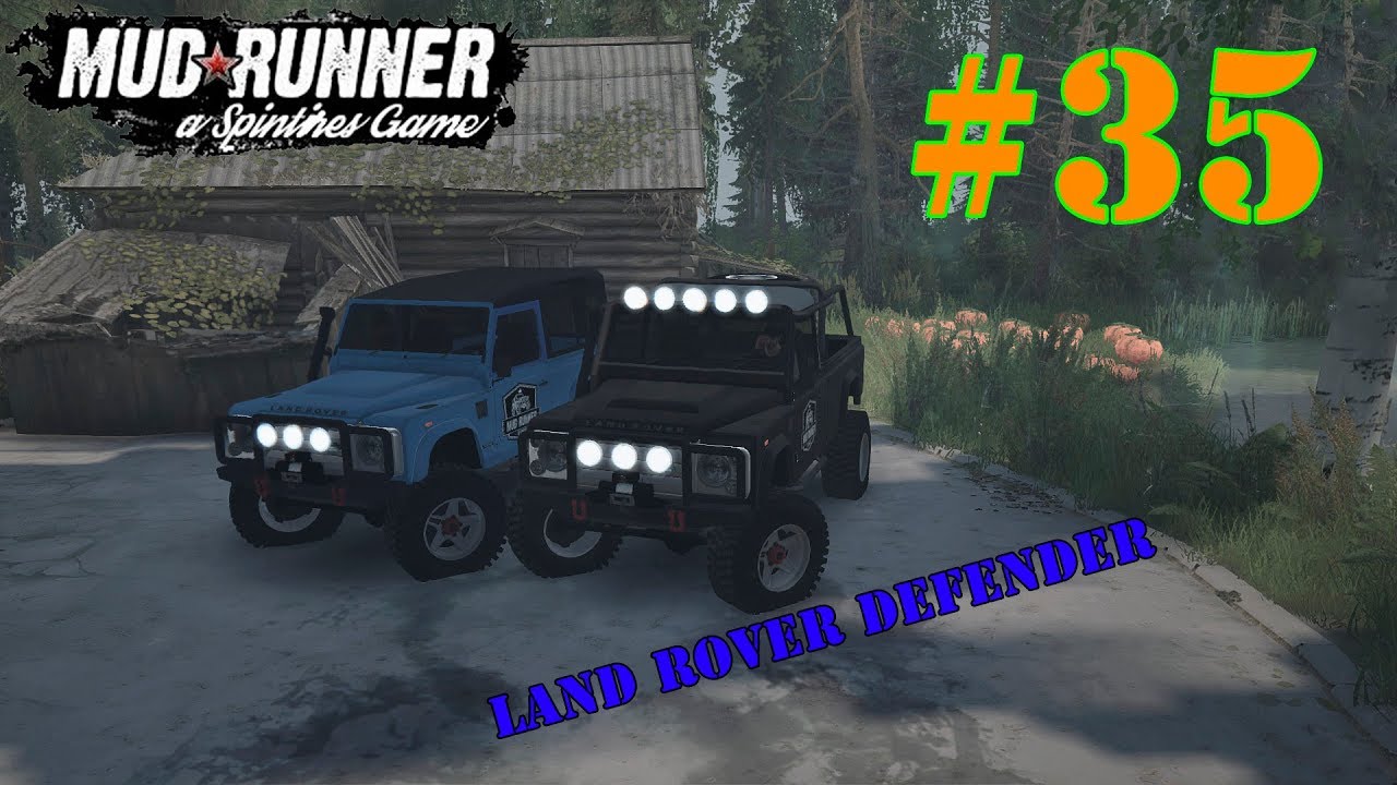 Defender mod. SPINTIRES Mods car BMW.