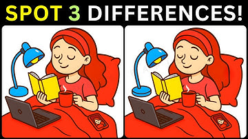 📺Three Changes Hidden in Plain Sight🎮【#298 Brain Game Challenge Find 3 Differences】