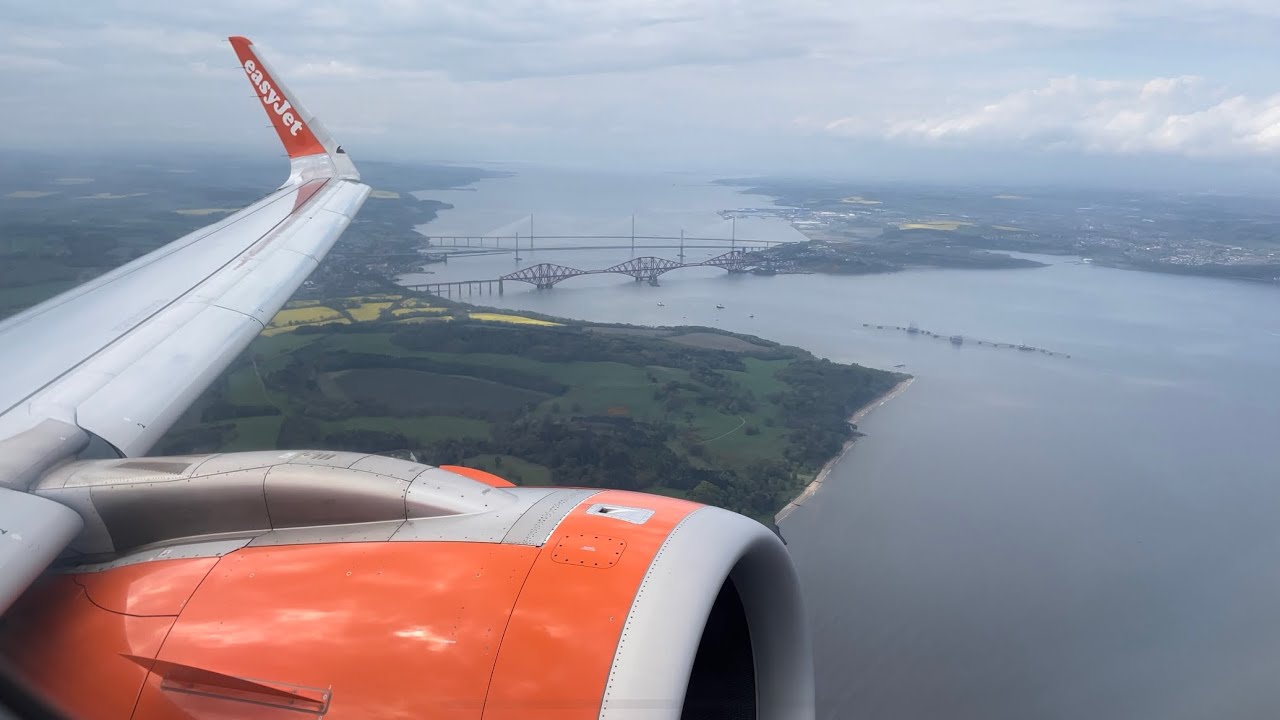 easyJet Airbus A320neo Edinburgh to Lanzarote *Full Flight*