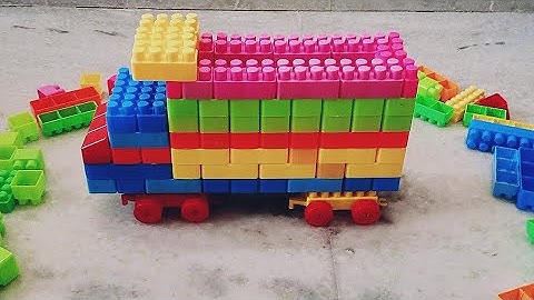 Satisfying DIY Truck/ASMR Building Blocks/block game Lego block #asmr#asmrsounds#buildingblocks
