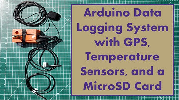 Arduino Data Logging System with GPS, Temperature Sensors, and a MicroSD Card