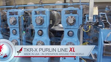 ASC TKRX CZ Purlin Line - XL (up to 24" Web Width)