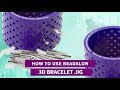 Artbeads Tutorial - Using the Beadalon 3D Bracelet Jig with Wyatt White