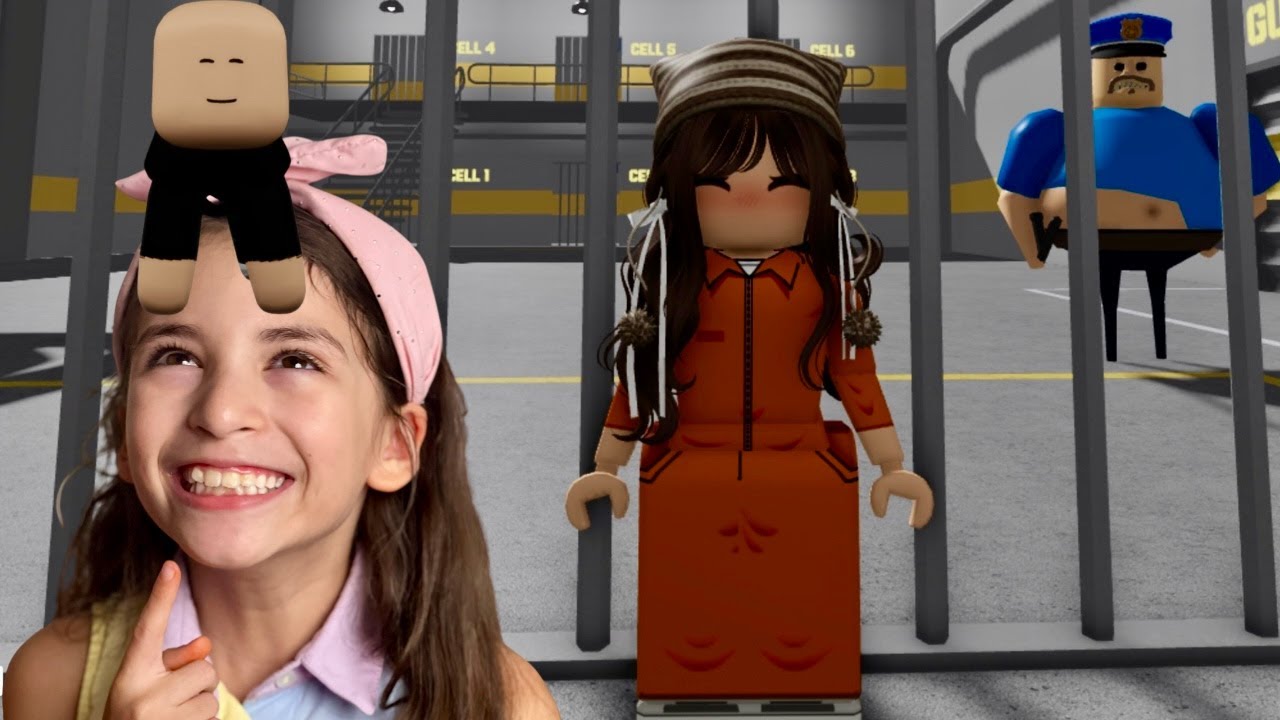Малыш сбегает из тюрьмы Барри! Roblox Obby