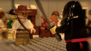 Indiana Jones Sword Fight - LEGO Stop Motion