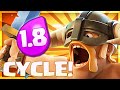FASTEST ELITE BARBARIAN DECK EVER!! 1.8 CYCLE!! THIS IS INSANE!!