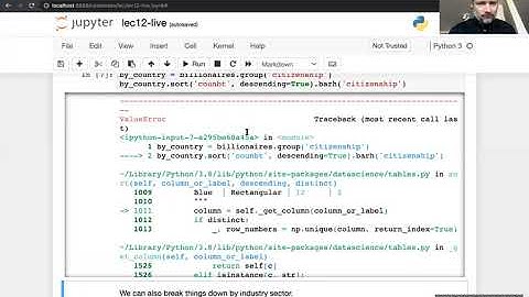 Data 8 - 09/23/2020 Wednesday Lecture: Table Examples