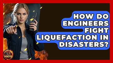 How Do Engineers Fight Liquefaction In Disasters? - Man vs. Disaster