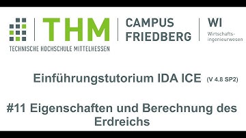 Einführungstutorium IDA ICE (4.8 SP2) - Eigenschaften und Berechnung des Erdreichs (13 von 26)