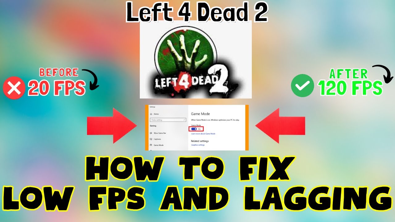 How to Fix Left 4 Dead 2 Low FPS / Lagging issue 2023 {100% Working ...