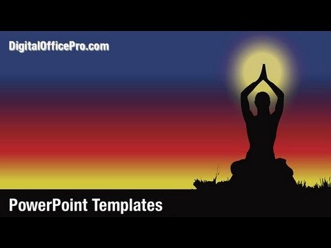 yoga exercise powerpoint template backgrounds - digitalofficepro yoga exercise powerpoint template backgrounds - digitalofficepro, Presentation templates