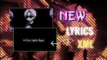New Action Voice Lyrics Vedio xml🔥|| Trending Attitude Lyrics xml || Text And Shake Effect Xml ||😎