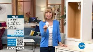 Living Glow Dusk to Dawn 4pack LED Bulbs