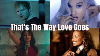 Camila Cabello, Ed Sheeran, Ariana Grande, Janet Jackson - That&#39;s The Way Love Goes (Mashup)