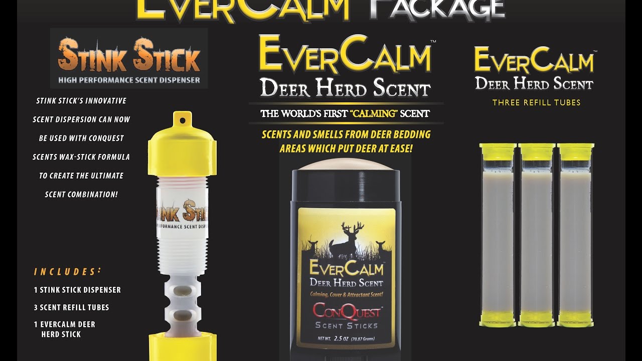 CONQUEST SCENTS - The NEW EverCalm Package