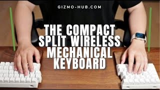 Nocfree Lite : The Compact Split Wireless Mechanical Keyboard | Kickstarter | Gizmo-Hub.com