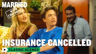 Al Cancels His Car Insurance | Married With Children