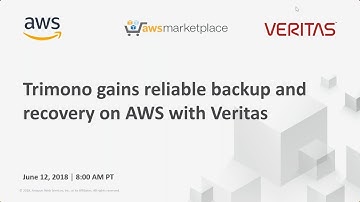 Trimono Gains Reliable Backup and Recovery on AWS with Veritas