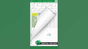 Jangan Lakukan Merge cell seperti ini!!!  #excel #exceltutorial #exceltricks #belajarexcel