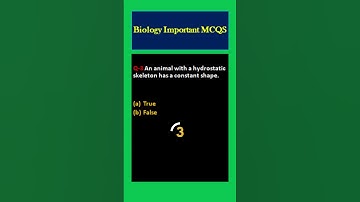 Support and Movement || Short MCQS | MDCAT Test -1