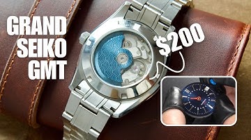 Build Your Own Grand Seiko GMT Watch - Seiko NH34 Watch Mod