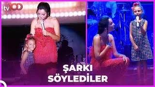 Öykü Gürman'ı minik hayranı sahneye atlayıp şoke etti