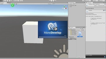 unity3D scripting in c# Rotate Cube part 1 in Urdu