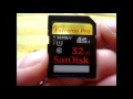 SANDISK サンディスク Extreme Pro SDSDXPA 032G X46 32GB　SDHCカード