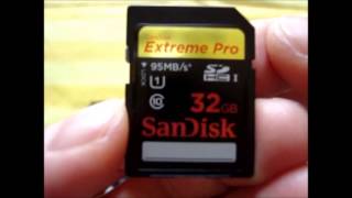 SANDISK サンディスク Extreme Pro SDSDXPA 032G X46 32GB　SDHCカード
