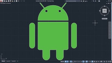 ANDROID LOGO _ AUTOCAD _ MECHANICAL _ CIVIL _ AUTODESK