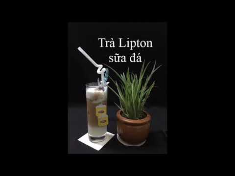 Cách làm trà sữa lipton