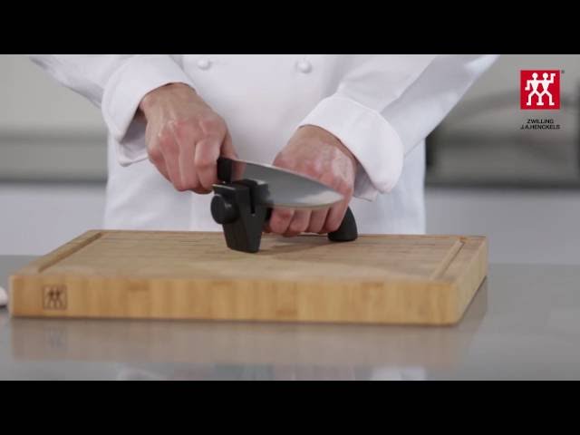 ZWILLING J.A. Henckels TWINSHARP Duo Stainless Steel Handheld Knife  Sharpener